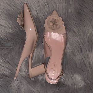 Kate Spade Patent Leather Slingback Heels Size 8 Preloved